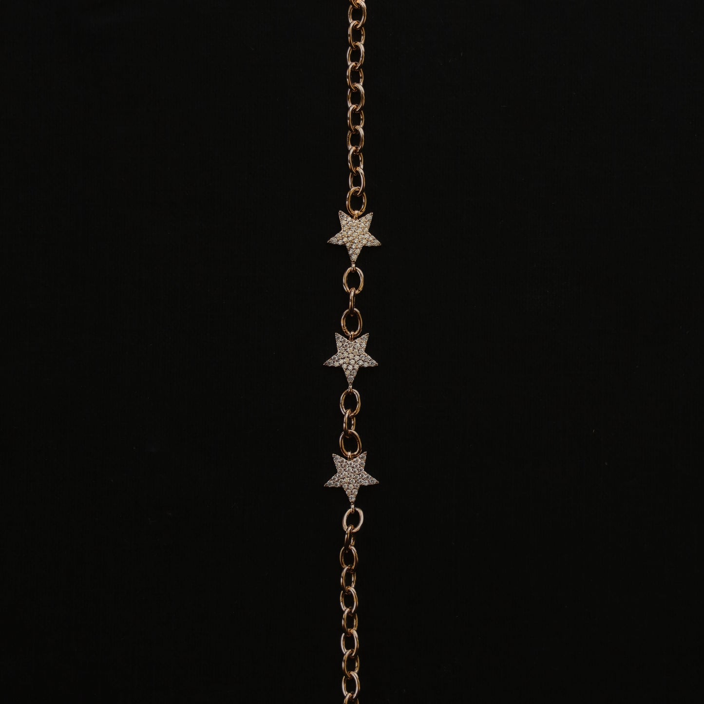 Stellar Charm Bracelet with Star-Studded Motifs | Wraparound Bracelet (Anti-tarnish, 6 months warranty)